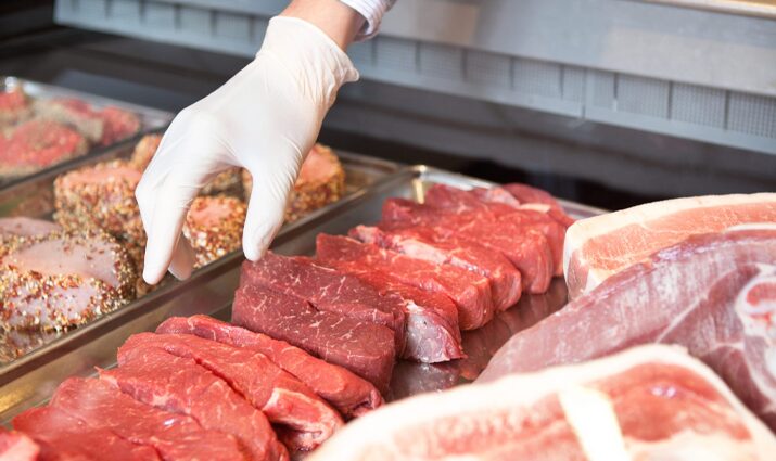 ثلاجة لتجميد اللحوم