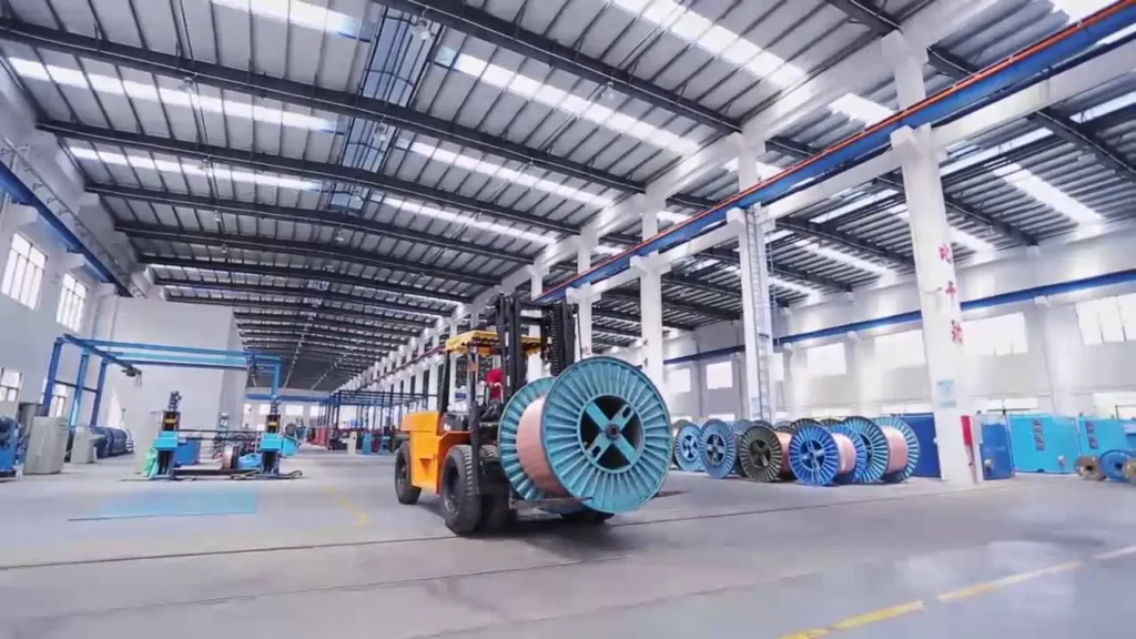 مصنع كابلات كهربائية