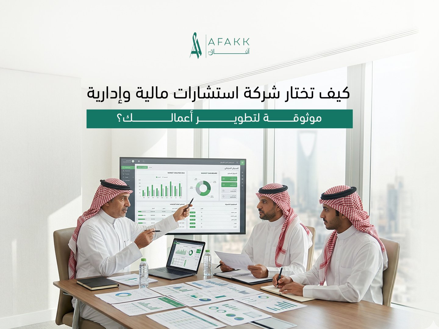 كيف تختار شركة استشارات مالية وإدارية موثوقة لتطوير أعمالك؟