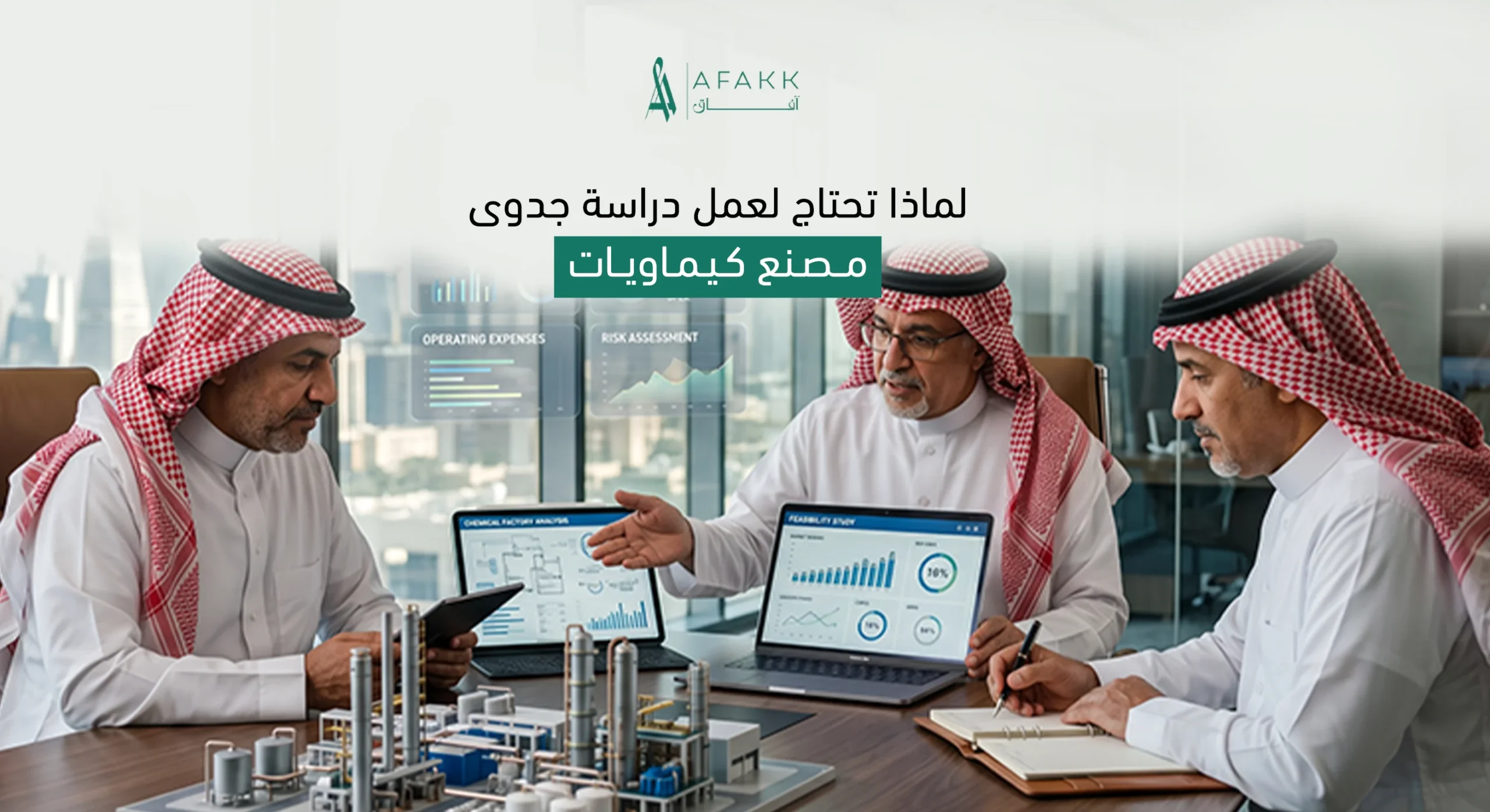 دراسة جدوى مصنع كيماويات بالسعودية لحساب التكاليف والأرباح شركة آفاق