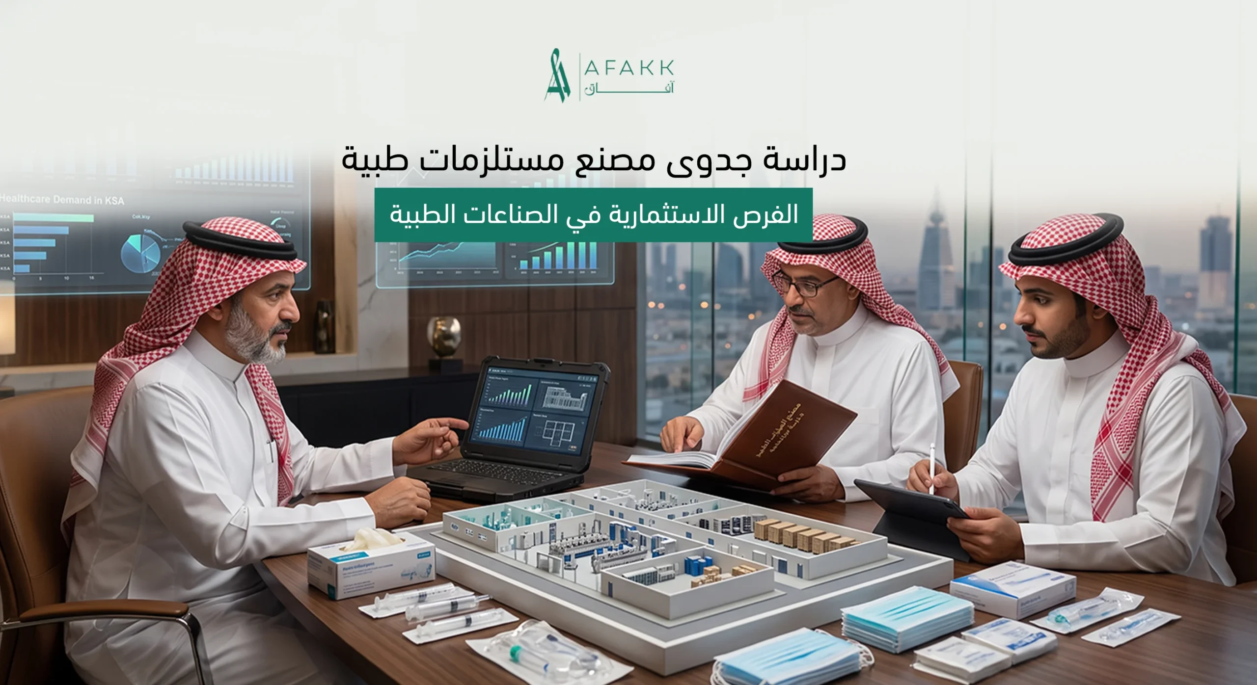 دراسة جدوى مصنع مستلزمات طبية في السعودية لتأسيس خطوط إنتاج وتحديد التكاليف والأرباح
